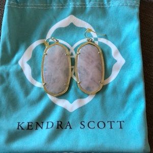 Kendra Scott Rose Quartz Earrings